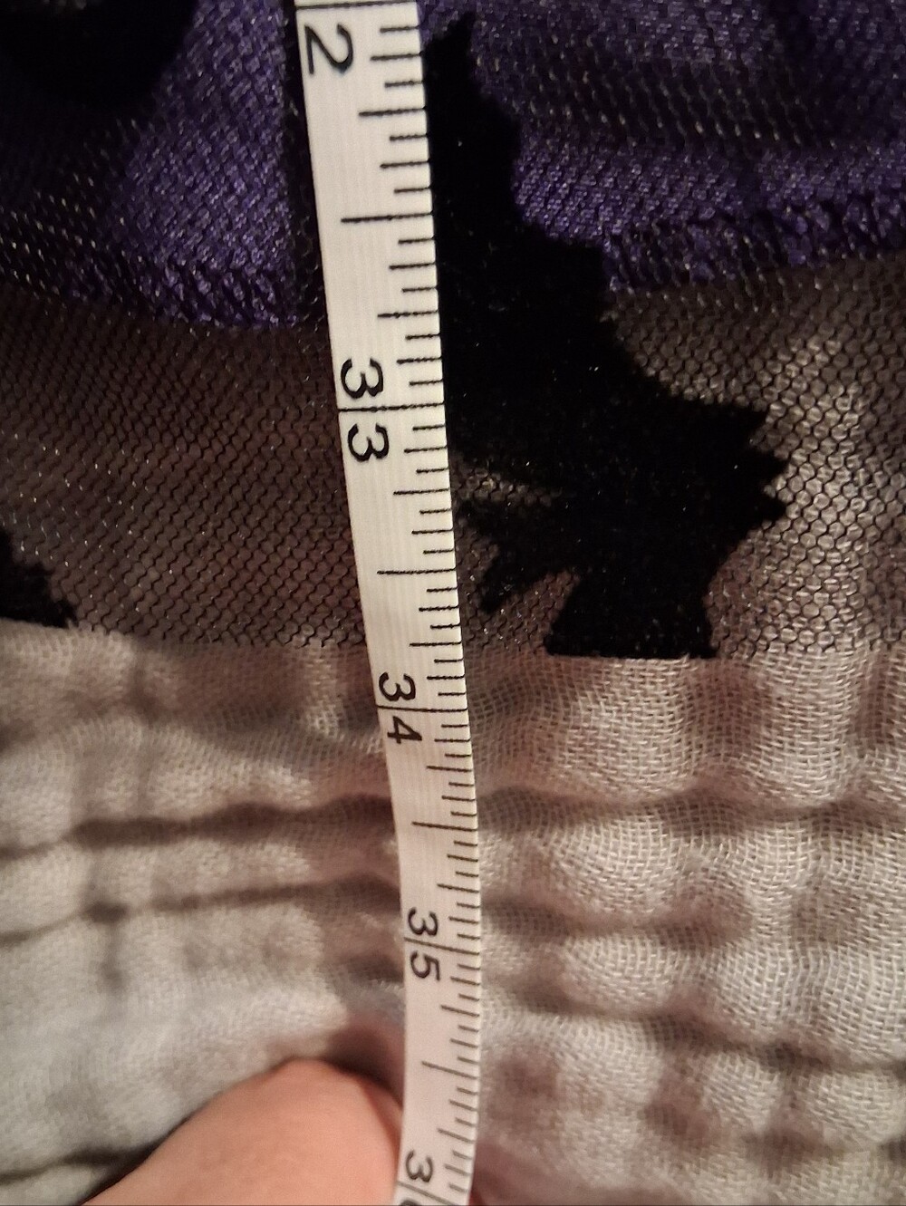 NWOT Chicwish Purple Bat Print Tulle Maxi Skirt Womens L/XL (8-10) - Picture 8 of 9